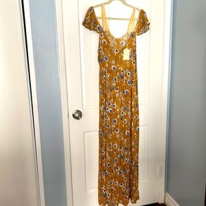 Hem & Thread Maxi Bohemian Dress